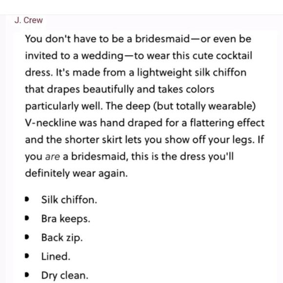 J. Crew Silk Chiffon Heidi Dress 14 Dusty Shale Green 93100 Formal Wedding Party - Picture 5 of 13